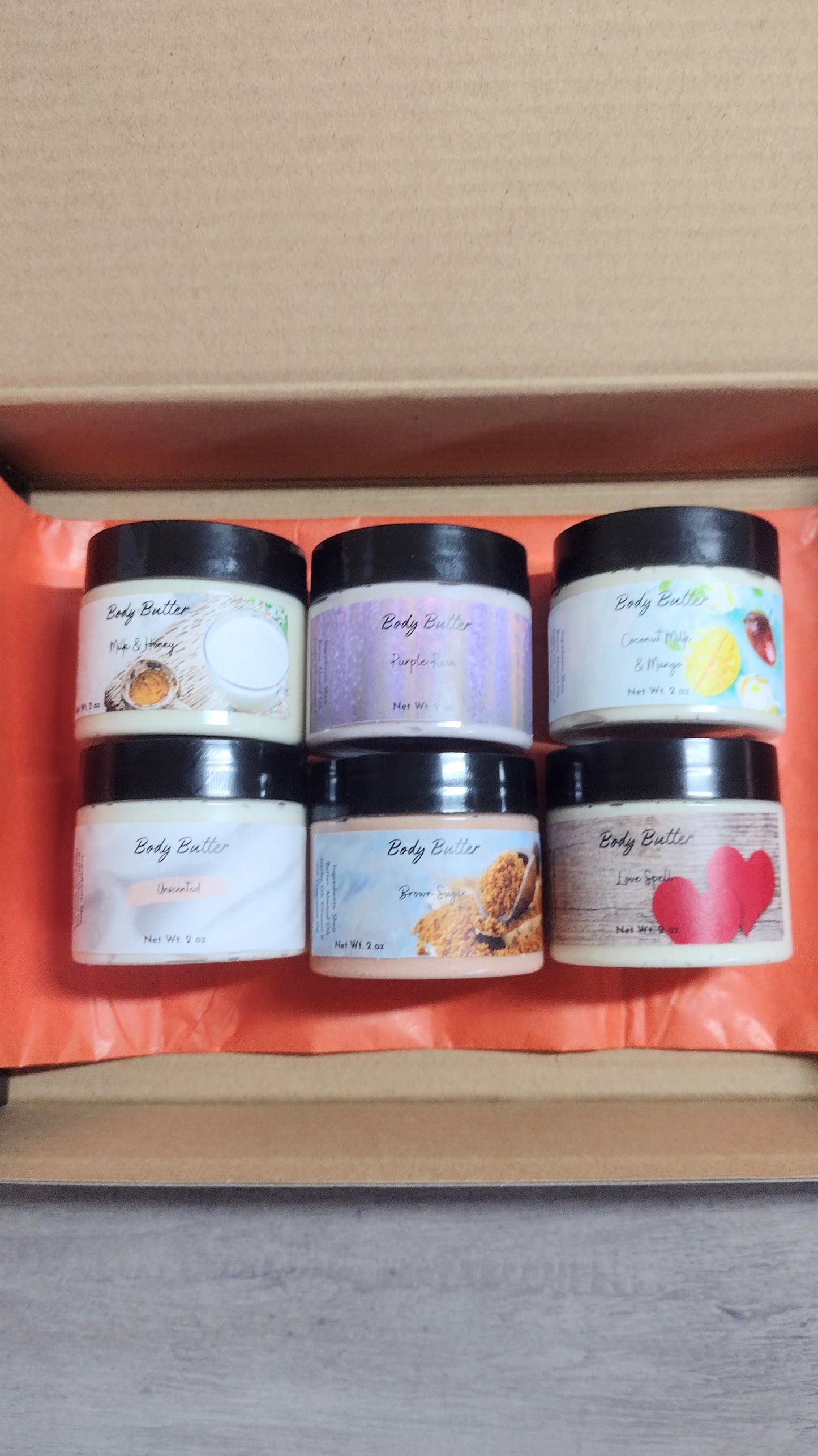 BODY BUTTER SAMPLE BOX